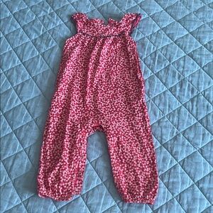 Carter's Pink Floral Romper